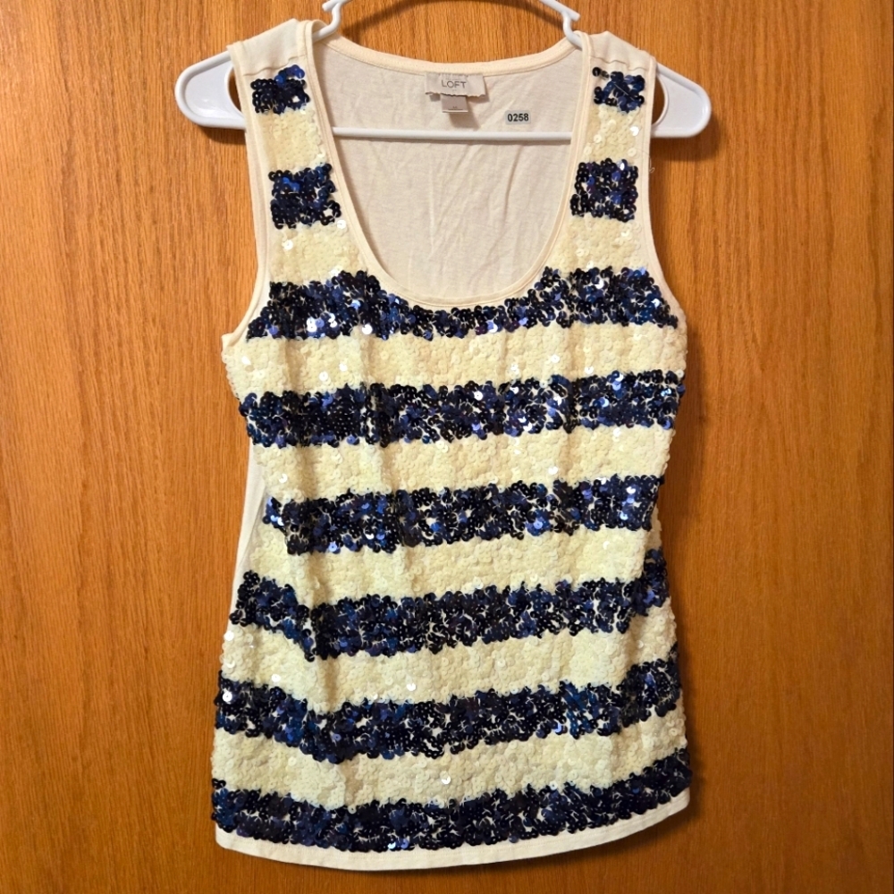 Loft Sequin Tank